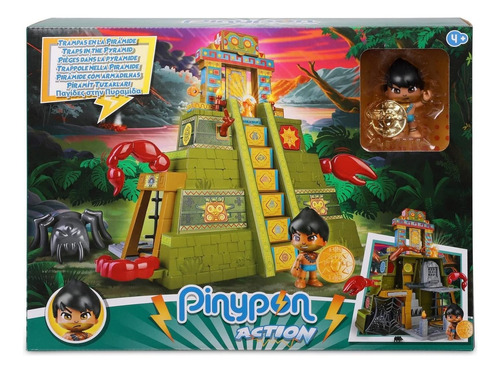 Pinypon Action Set Trampas En La Piramide Con Figura 17053