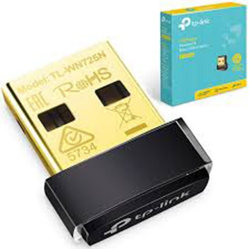 Imagen 1 de 6 de Adaptador Usb Wifi Tp-link Wn 725n Nano Adaptador Tp Link