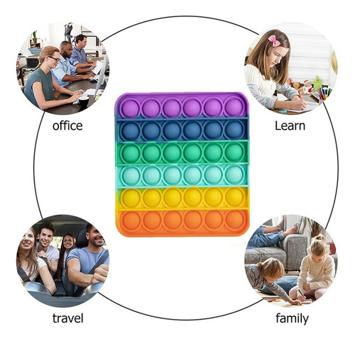 A 5 Juguetes Sensoriales Popit Con Burbujas (venta Al Por
