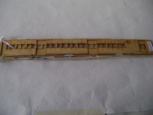 Imagen 2 de 6 de Nico Coche Materfer C/ Furgon Kit Fibrofacil H0 (mnt 68)