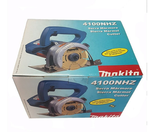 Serra Mármore Makita Modelo 4100nh 1300 Watts - 127 Volts
