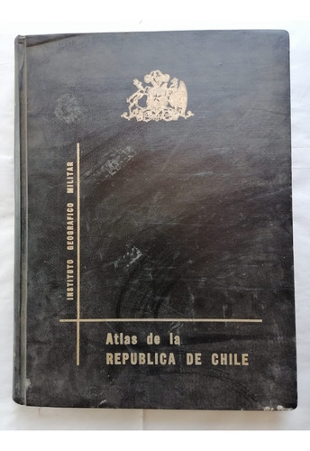 Atlas De La Republica De Chile Año 1982