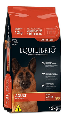 Equilibrio Adulto Raza Grande Carne 12kg Con Regalo