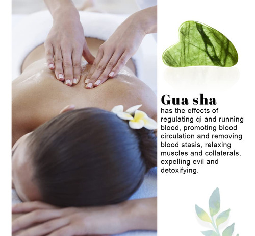Herramienta Facial Tigerstar Nature Jade Rose Quartz Gua Sha