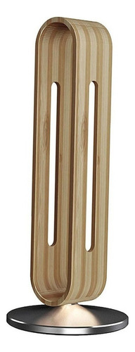 Soporte For Audífonos De Madera Natural Base De Madera Na