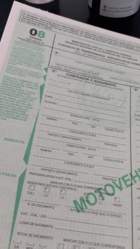 comprar Formulario 08 Motos Formulario Para Transferencia De Moto