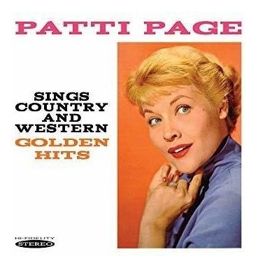 Page Patti Sings Country & Western Golden Hits Usa Import Cd