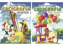Comprar Kit Aprendendo Caligrafia - Forma E Cursiva - Para Iniciantes Da Escrita 2 Vol.
