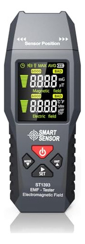 Medidor De Emf Comprobador De Emf Portátil Con Pantalla Lcd