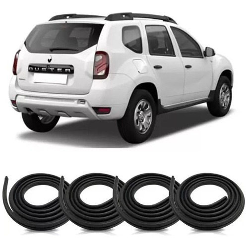 Kit Borrachas De Portas Mod.original Renault Duster Gc