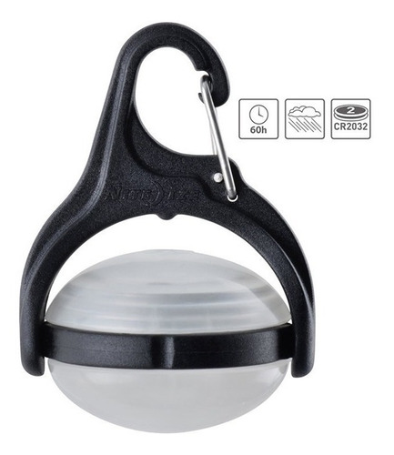 Micro Linterna Moonlit Con Clip Nite Ize (nit-001-011)