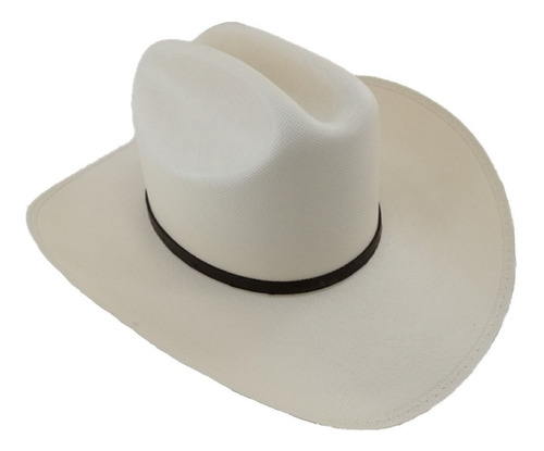 Sombrero Vaquero 300 X Marca West Point Natural Hoja Arroz