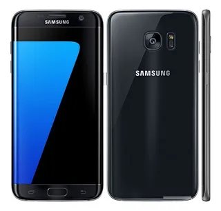 Samsung Galaxy S7 Edge 128 Gb Negro Perla 4 Gb Ram Con Cargador Inalambrico, Gear Vr Y Funda