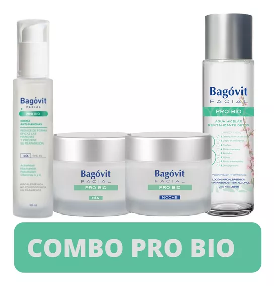 Bagovit Pro Bio Combo Completo 4 Pasos