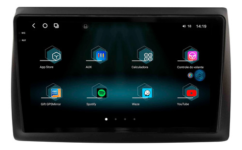 Multimídia Aikon Fóton G3 Fiat Stilo 12+256gb 2k Carplay 9p