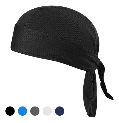 Hombre Street Basketball Pañuelo en la cabeza Hip Hop Elástico Sombrero de  cola larga (Negro)