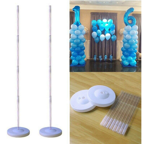 Soporte De Columna En Forma De Arco De Globo De Plástico Con
