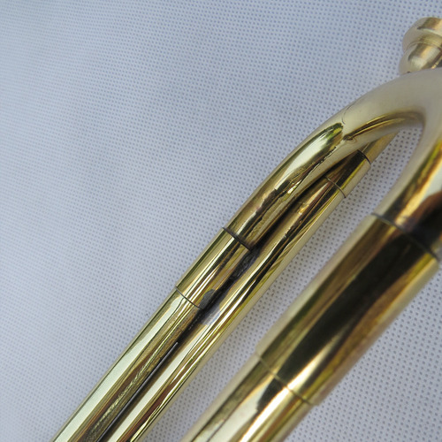 Cuerno De Caballería Infantil Bb Bugle De Latón Amarillo De