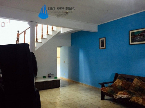Imagem 11 de 15 de 3418-sobrado Em Mongaguá, 4 Dorms. Perto De Comércios..