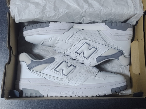 Remato New Balance 550 White Grey H Original Con Caja