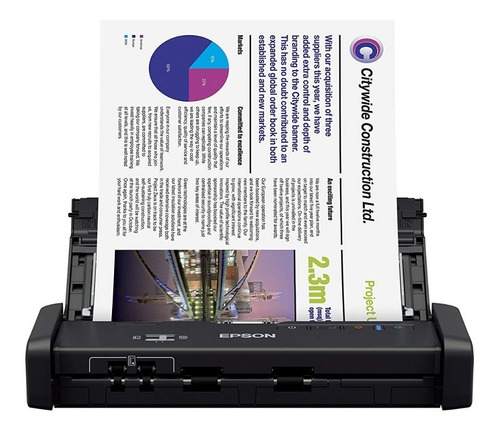Escaner Workforce Es-200d Portátil Para Documentos Epson