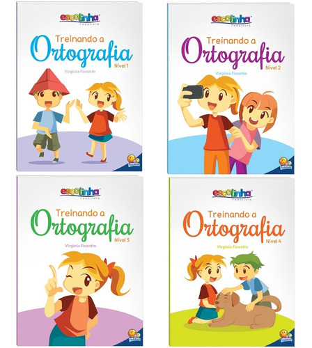 Treinando A Ortografia - Nível 1, 2, 3 E 4 - Acima De 6 Anos