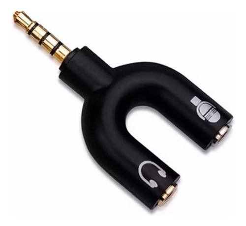 Adaptador Audio 3,5mm Pc Celular Ps4 A Mic-auri X 2 Unidades