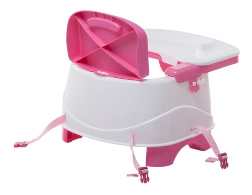 Silla De Comer Booster Plegable Portátil Bebè Nombre Del Diseño Rosa