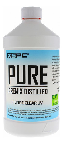 Xspc Refrigerante Destilado Para Pc Pure Premix, 1 Litro, U.