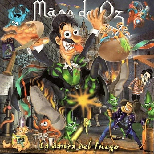 Mägo De Oz - La Danza Fuego Cd Maxi Digipack Like New! P78 (Usado)
