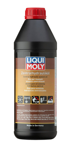 Sistema Hidráulico Central Liqui Moly Aceite 20038, 1 Litro.