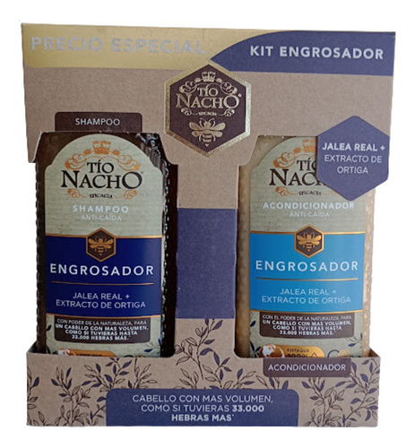 Tio Nacho Engrosador Kit Precio Especia - mL a $172