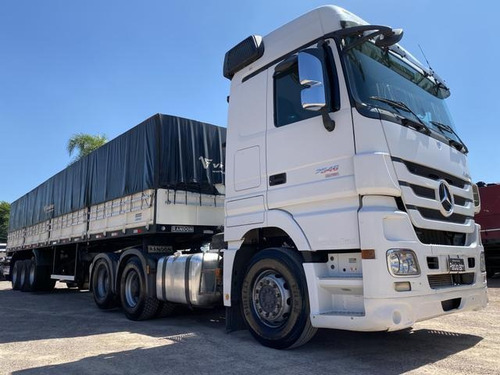 Conjunto Mb 2546 Engatado Randon Graneleira 2014 Ls