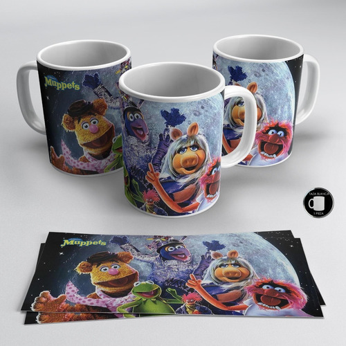 Taza Blanca 11 Oz / The Muppets , M01 (1 Pz)