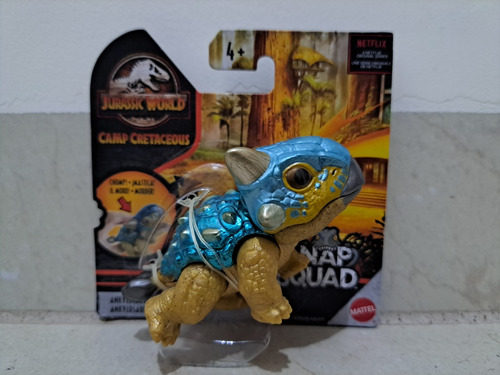 Jurassic World Bumpy Snap Squad Mordelones Metalix Mattel 