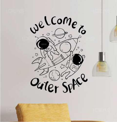 Vinilos Decorativos Welcome To Outer Space Sticker 