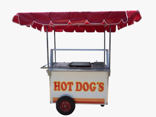 Carreta Carro Puesto Para Hot Dog Y Hamburguesas Chg 120