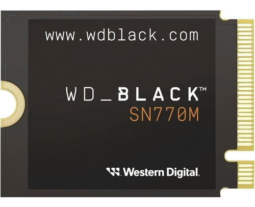 Unidad Ssd Western Digital Black Sn770m Nvme 2tb M.2 2230