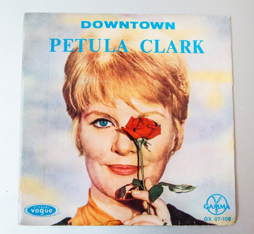  Disco Vinyl 45 Rpm: Petula Clark  - Downtown