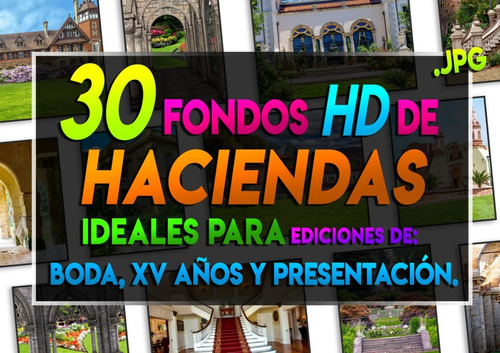 30 Fondos Hd De Haciendas Para Foto-montaje