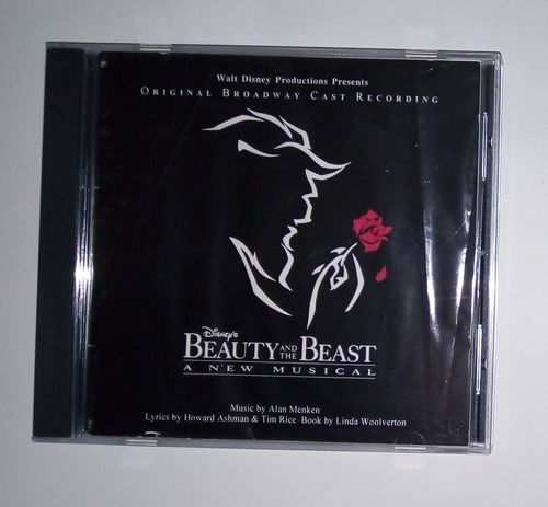 Bella Y Bestia Musical Broadway - Cd Soundtrack Disney - C*f