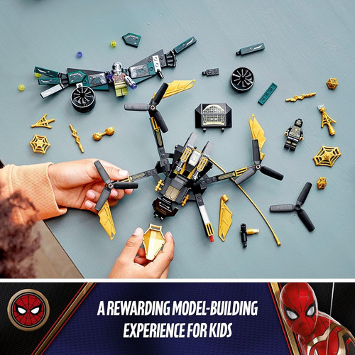 Kit De Construcción Lego Marvel Spider-man's Drone Duel 7619