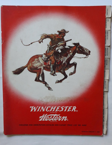 Winchester Western 1964 Firearms Ammunition Catalog Arma 78p