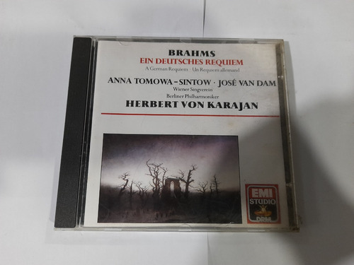 Cd Brahms Ein Deutsches Requiem Sin Contraportada Formato Cd