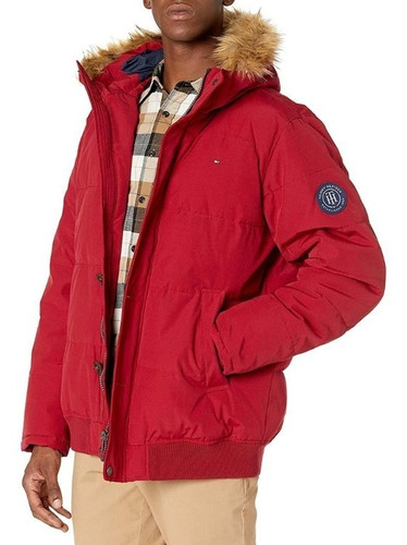 Casaca L, Tommy Hilfiger Artic Snorkel - Rojo