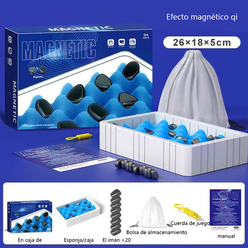 Juego Mesa Damas Magnétic Niños Con Tablero Y Piezas Ajedrez