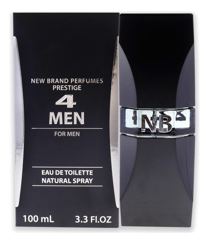 New Brand Perfumes 4 Hombres Edt Spr - mL a $182252