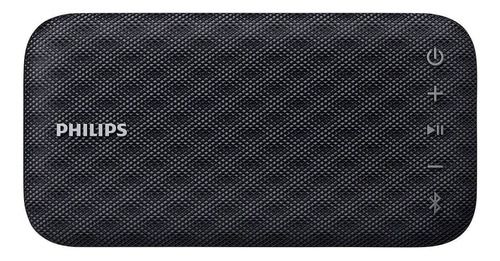 Parlante Philips EverPlay BT3900 portátil con bluetooth waterproof  negro