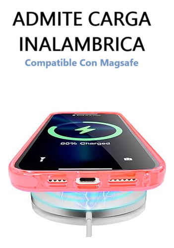 Carcasa Neon Con Lentes Para iPhone 14 14 Pro 14 Pro Max