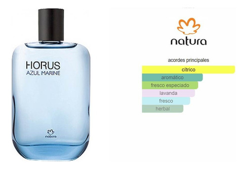 Perfume Horus Azul Marine Masculino Natura Envio Gratis
